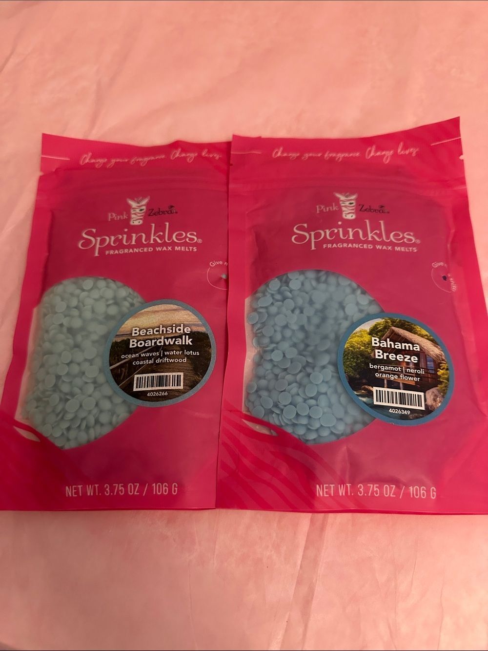Pink Zebra Sprinkles Wax Melts